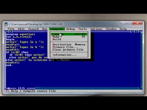 TÉLÉCHARGER TURBO PASCAL 1.5 POUR WINDOWS 7 64 BITS GRATUIT GRATUITEMENT